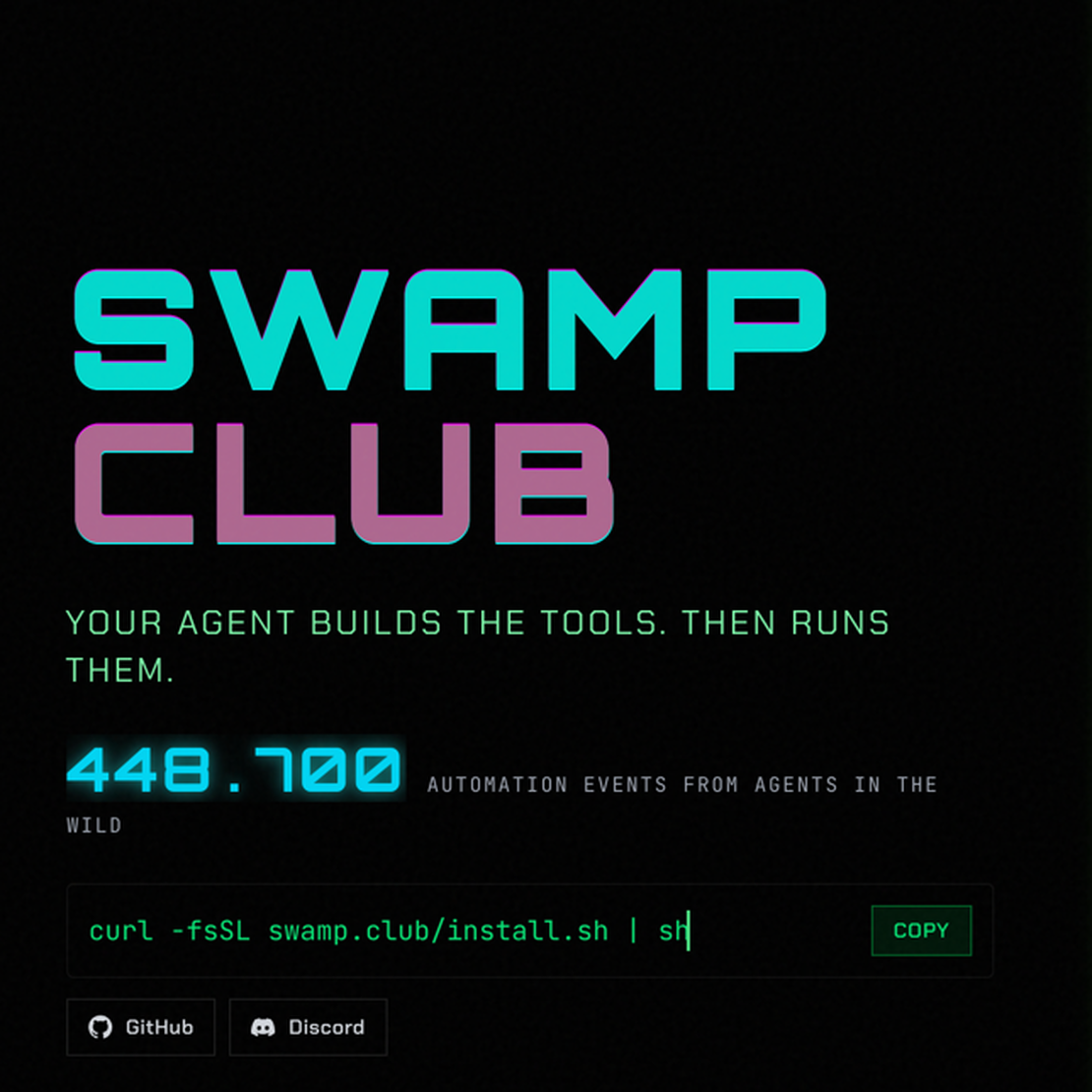 Operations as Code – SWAMP